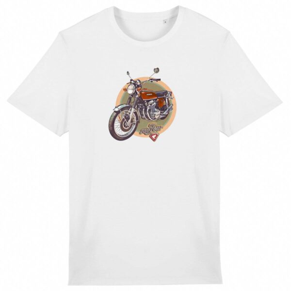 T-shirt unisexe Premium / Honda CB 750 Four Caramel / 100% Coton BIO