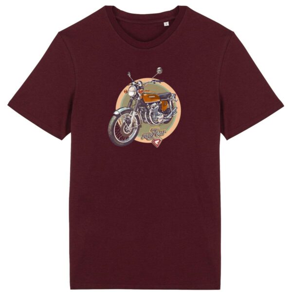T-shirt unisexe Premium / Honda CB 750 Four Orange / 100% Coton BIO