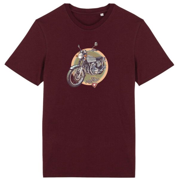 T-shirt unisexe Premium / Honda CB 750 Four Silver / 100% Coton BIO
