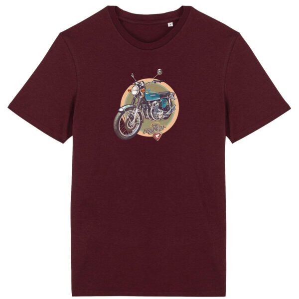 T-shirt unisexe Premium / Honda CB 750 Four Bleu / 100% Coton BIO