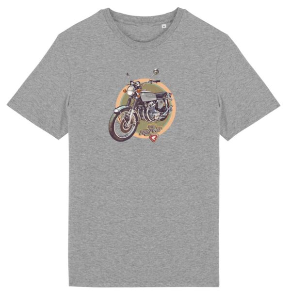 T-shirt unisexe Premium / Honda CB 750 Four Silver / 100% Coton BIO