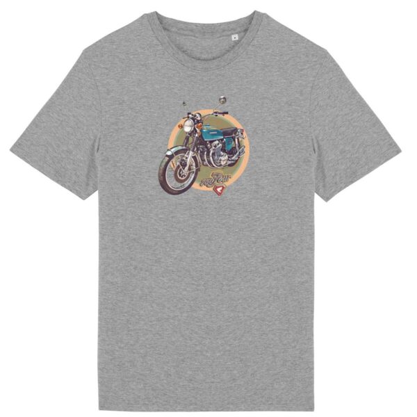 T-shirt unisexe Premium / Honda CB 750 Four Bleu / 100% Coton BIO