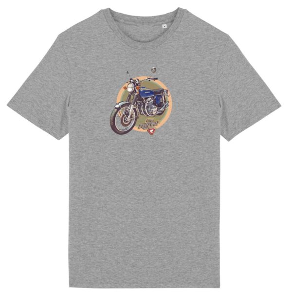 T-shirt unisexe Premium / Honda CB 750 Four Bleu Marine / 100% Coton BIO