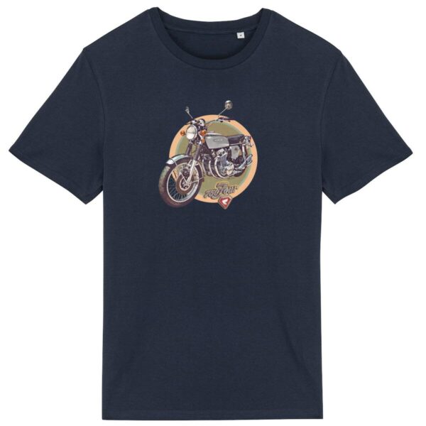 T-shirt unisexe Premium / Honda CB 750 Four Silver / 100% Coton BIO