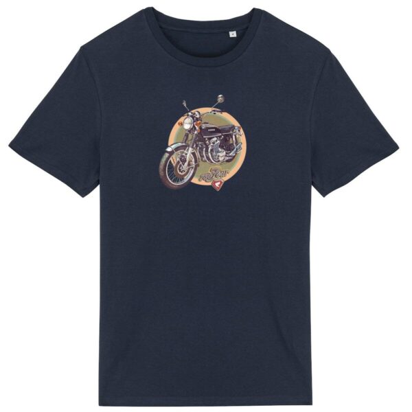 T-shirt unisexe Premium / Honda CB 750 Four Noir / 100% Coton BIO