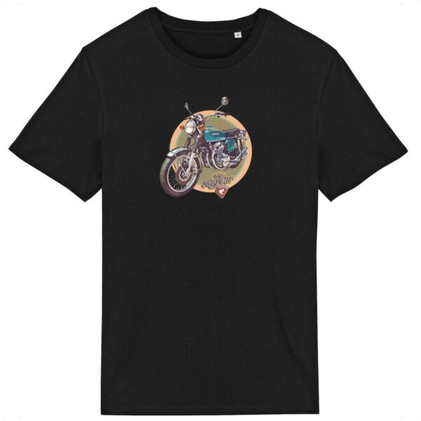 T-shirt unisexe Premium / Honda CB 750 Four Bleu / 100% Coton BIO