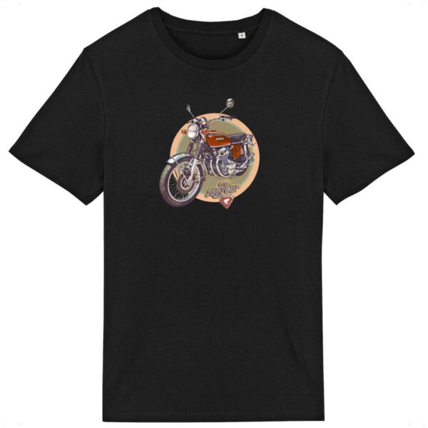T-shirt unisexe Premium / Honda CB 750 Four Caramel / 100% Coton BIO