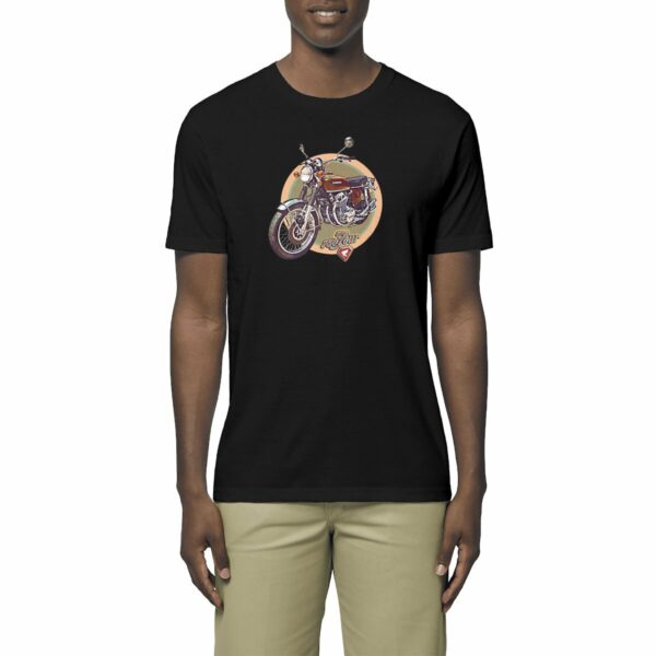 T-shirt unisexe Premium / Honda CB 750 Four Brown / 100% Coton BIO