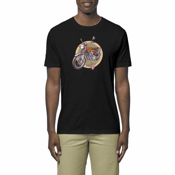 T-shirt unisexe Premium / Honda CB 750 Four Orange / 100% Coton BIO