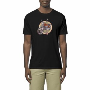T-shirt unisexe Premium / Honda CB 750 Four Caramel / 100% Coton BIO